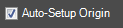 1. Auto-Setup Origin