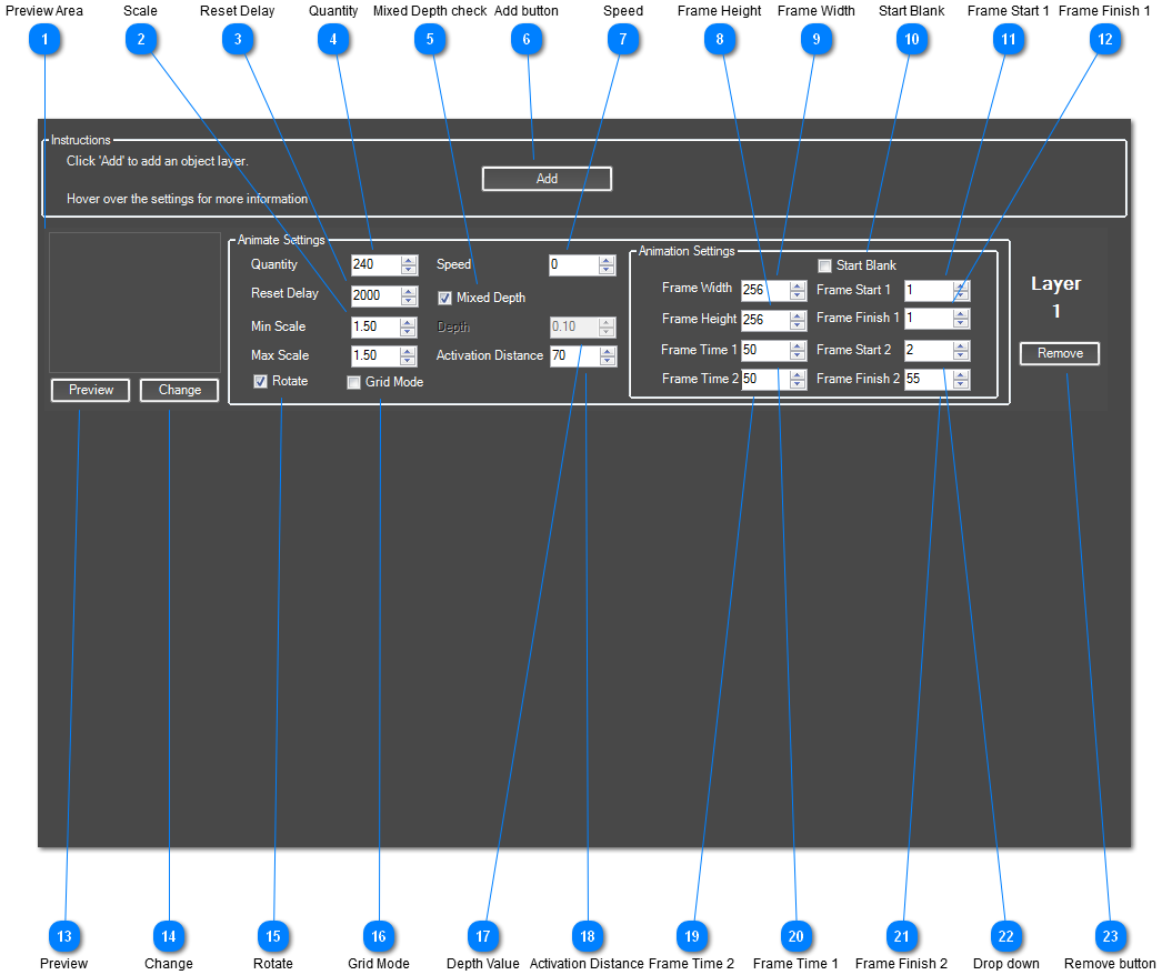 Animate Config