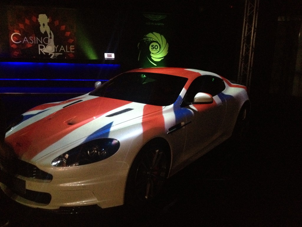 Projection Mapping on an Aston Martin DB9
